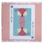 Fotalb 30S w 25x25 Spielkarte rs/bl