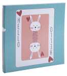 Fotalb 30S w 25x25 Spielkarte rs/bl