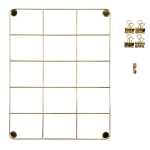 Fototafel Metall 217x281mm golden