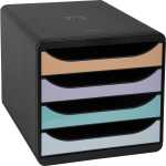 Exacompta Big-Box Classic schwarz/pastell