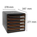 Exacompta BIG-BOX PLUS Clc Sw/Mandarine/Sw