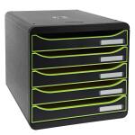 Exacompta BIG-BOX PLUS Clc Sw/Apfelgrün/Sw