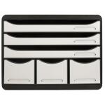 Exacompta STORE-BOX MAXI 6 Schbl sw/weiss glo