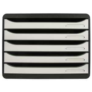 BIG-BOX PLUS QUER sw/weiss glossy