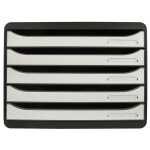 BIG-BOX PLUS QUER sw/weiss glossy