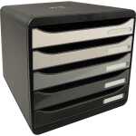 Exacompta Big-Box Plus sw/glossy Shades of grey