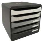 Exacompta Big-Box Plus sw/glossy Shades of grey