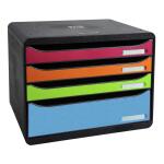 Exacompta Big-Box Plus quer 4 Laden harlekin