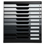 Schubladenbox MODULO 10 Schubladen A4+ schwarz Schublade:...