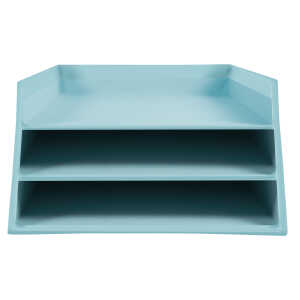 Exacompta Set 3 Briefablagen Karton Aquarel