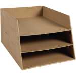 Exacompta Set 3 Briefablagen Karton Eterneco