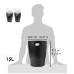 ECOBIN Papierkorb sort.