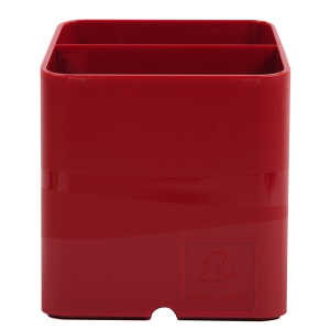 Exacompta Pen-Cube Stifte-Box karminrot