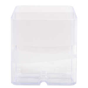 Exacompta Pen-Cube Stifte-Box glasklar