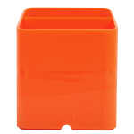 Exacompta Pen-Cube Stifte-Box mandarine