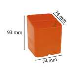 PEN-CUBE Stifte-Box mandarine