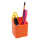 Exacompta Pen-Cube Stifte-Box mandarine