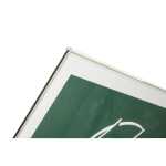 Bodenständer ACRYL/ALU A3 Hoch sw