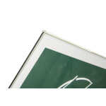 Exacompta Bodenständer ACRYL/ALU A3 Hoch sw