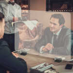 Exacompta Seitenwand f. open-space 80x60cm Tr