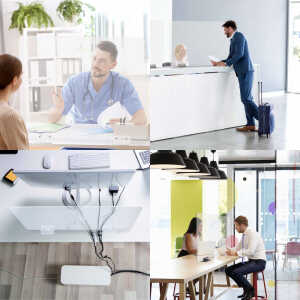 Exacompta Trennwand f. open-space 160x60cm Tr