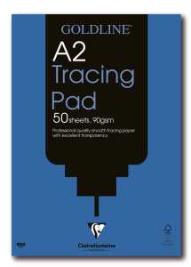 Clairefontaine Goldline Profess tracing pad A2 90g