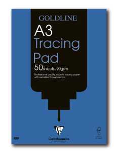 Clairefontaine Goldline Profess tracing pad A3 90g