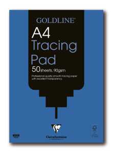 Clairefontaine Goldline Profess tracing pad A4 90g