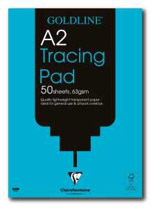 Clairefontaine Goldline Popular tracing pad A2