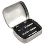 Brause Box mit 6 Zeichenfedern sort.