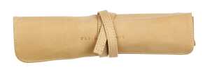 Clairefontaine Rollmäppchen 26,7x20,5 Leder beige