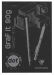 Clairefontaine GraFiT DOT A5 80Bl 90g schwarz