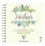 Clairefontaine Herbarium spir 21x21cm 180g 32Bl