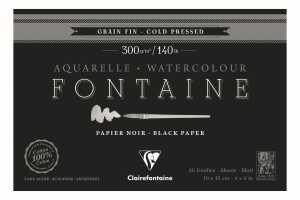 Clairefontaine Aquabl Fkorn FONsw 300g 10x15 20Bl
