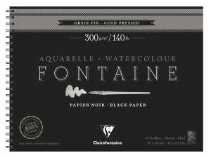 Clairefontaine Aquabl Fkorn FONsw 300g 30x40 12Bg