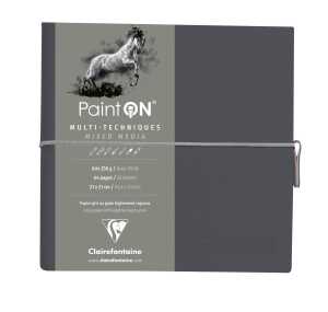 Clairefontaine PaintOn Fadenb 19x19 64S grau 250g