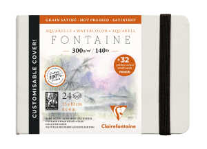 Clairefontaine Aquarellb 10x15 32VKarten 300g gek