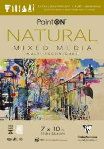 Clairefontaine PaintON US 20Bl 17,8x25,4 natur