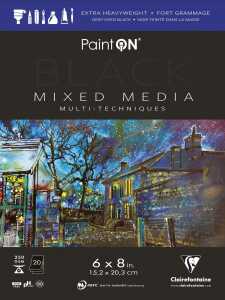 Clairefontaine PaintON US 20Bl 15,2x20,3cm sw