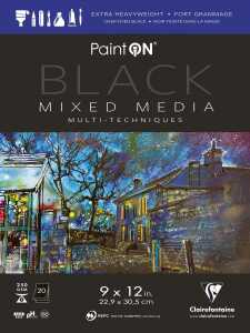 Clairefontaine PaintON US 20Bl 22,9x30,5 sw