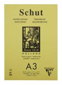 Clairefontaine Block Petit grain A3 w 125g 100Bl