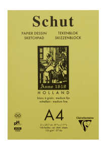 Clairefontaine Block Petit grain A4 w 125g 100Bl