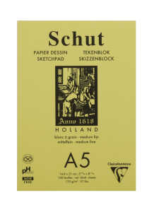 Clairefontaine Block Petit grain A5 w 125g 100Bl