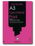 Clairefontaine Typo/Detailed pad A3 50 sheets