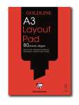 Clairefontaine Gololine Layout pad 80sh A3 50g