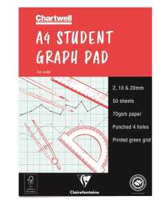 Clairefontaine Goldl graph 50sh A4 2,10,20mm 70g4H