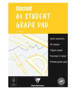 Clairefontaine Goldline graph 50sh A4 Isometr 70g