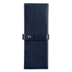 Herbin JH Rollmäppchen Leder S blau