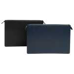 Herbin JH Aktenmappe Leder A4 marineblau