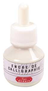 Herbin Kalligraphie Tinte 50 ml weiß